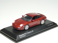 Minichamps 640066460 1/64 2008 Porsche 911 Carrera 4S Diecast Metal Model Car