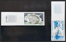 France. ** MNH Yvert 1819/201. 1974. Série Complète. Sin Denté. Magnifique. Yv