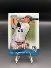 2010 Bowman Chrome Topps 100 Prospects /999 Logan Morrison #TPC27