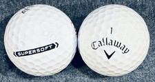 32 Callaway SUPERSOFT GOLF Balls Used Grade AAAAA 5A - Free Priority Ship