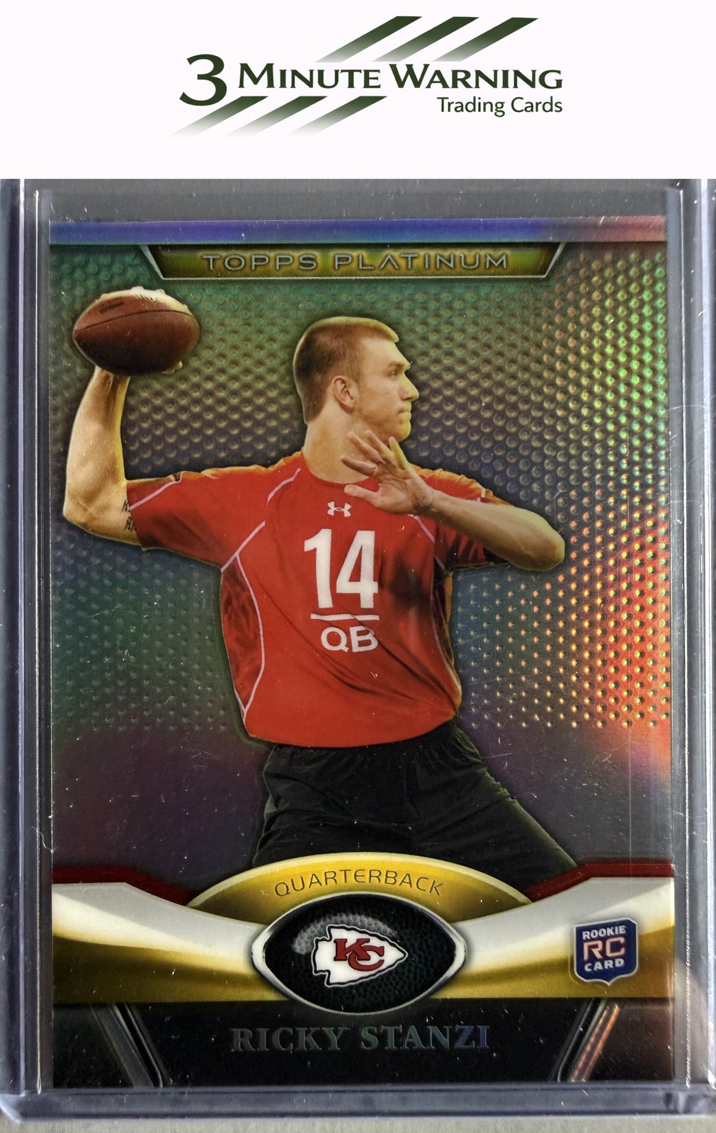 Ricky Stanzi Topps Platinum #134 Base