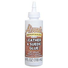Leather  Suede Glue, Adhesive For Crafts, Embellishments, Light Repairs, Leath