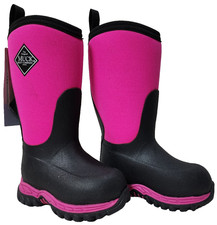 Muck Boot Toddler Girls Rugged Il Rubber Snow Boot, Pink/Black, C7  Toddler US