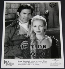 BRUCE CAMPBELL Original Photo 09 JACK OF ALL TRADES (2000) w ANGELA DOTCHIN Rare