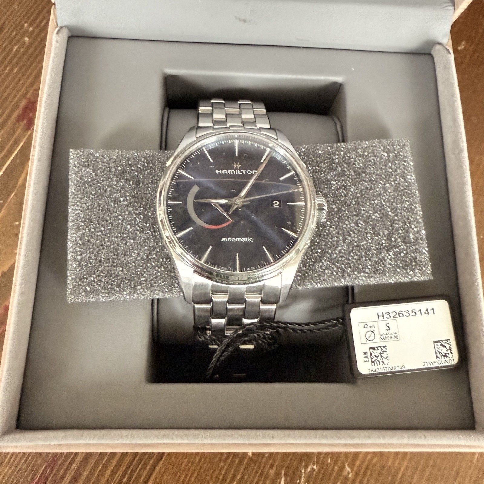 Brand New - Hamilton Jazzmaster Power Reserve Auto H32635141
