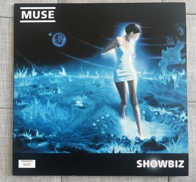 Showbiz, Muse, clear vinyl limited edition gatefold double LP, near mint MUSH59L
