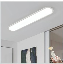 Oninio Dimmable LED Ceiling Light 100cm Full Spectrum Long Ceiling Lamp Modern 