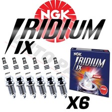 GENUINE NGK IRIDIUM IX SPARK PLUGS - LFR7AIX - SET OF 6 - NGK 2309