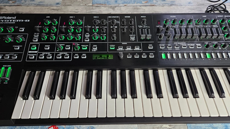 Roland SYSTEM-8 Plug-Out Synth. Ex-demo Roland UK, full manufacturer warranty. - Image 3 of 4