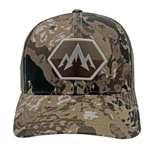 Pnuma Outdoors Hex Camo Trucker Cap Caza OV OSFM (CP-HX-OV)