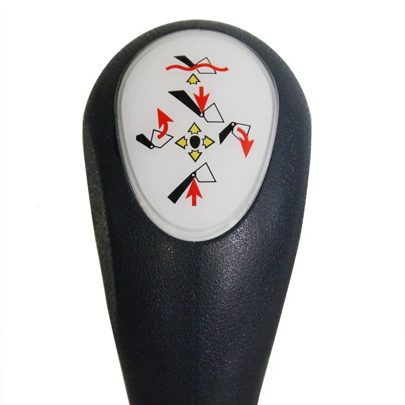 Bowdenzug Bedienhebel, ISO Kreuzhebel, Joystick mit bis zu 4 Tastern, Indemar - Bild 2 von 4