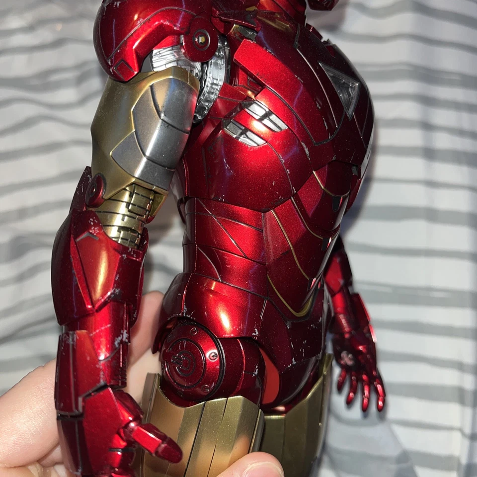 Figura Hot Toys MMS378-D17 Avengers IRON MAN Mark VI Diecast MK6 escala 1/6 Foto 4 de 4