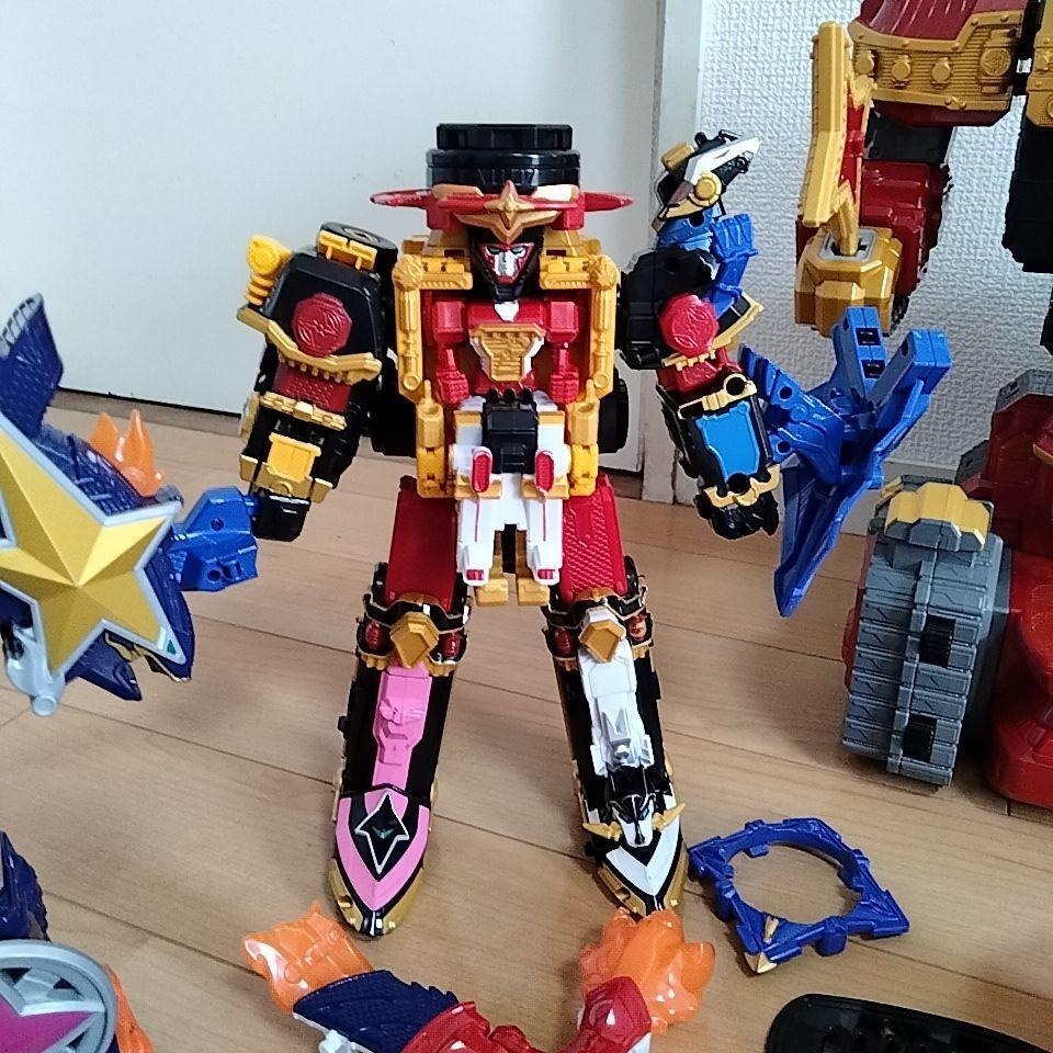 Power Rangers Ninja Steel Ninninger DX Lion Haoh etc Megazord