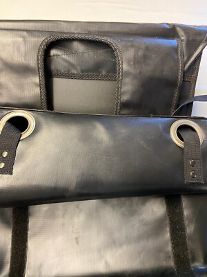 Sacoche De Vélo WILLEX 52 L – Noir, étanche, Double Sac Porte-bagages, Occasion