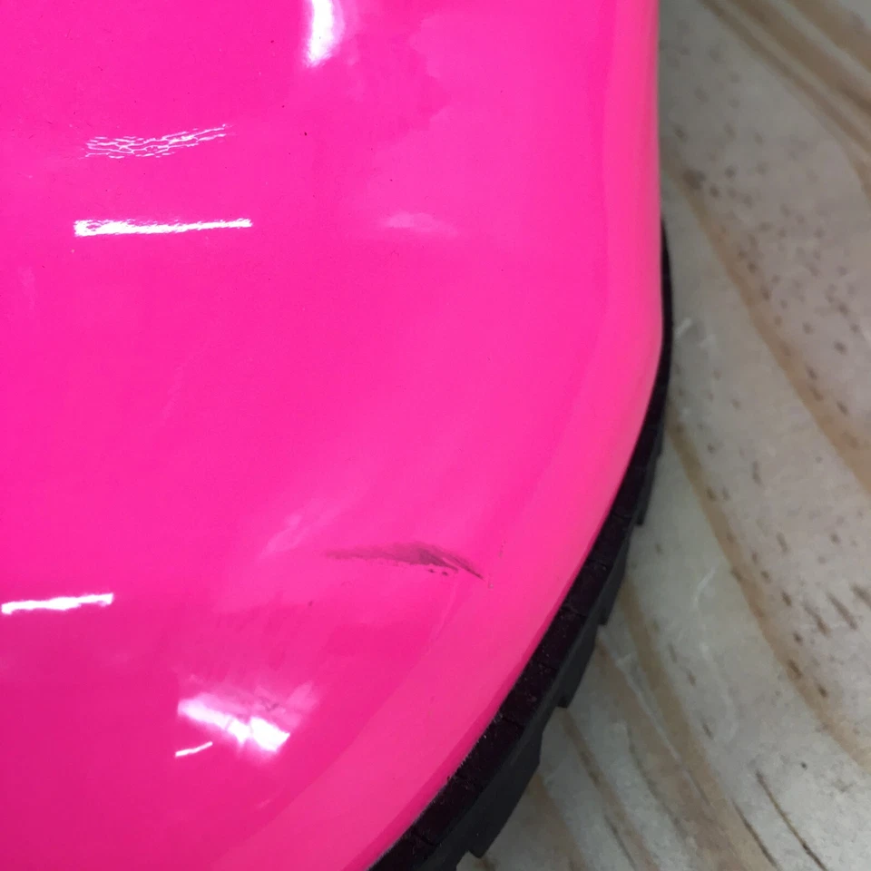 Top Moda Botas Mujer 6.5 Botín Rosa Charol Con Cordones Tacones Bloque Foto 4 de 4