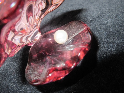 SWAROVSKI CRYSTAL PEARL OYSTER ANTIQUE PINK..REDUCED - Picture 4 of 12