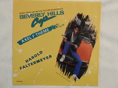 HAROLD FALTERMEYER ''Axel F Theme'' PICTURE SLEEVE! BRAND NEW!