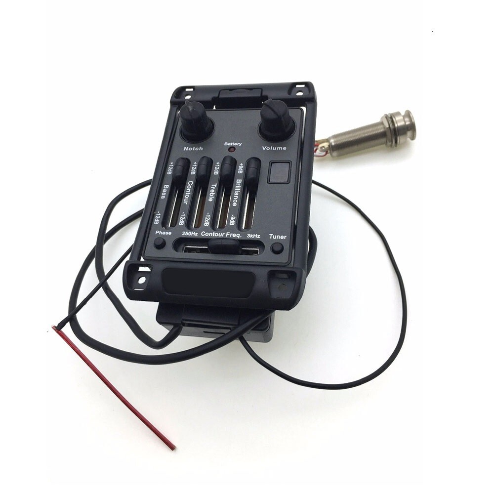 fishman Prefix PlusT Onboard Guitar Preamp Matrix Pickup narrow