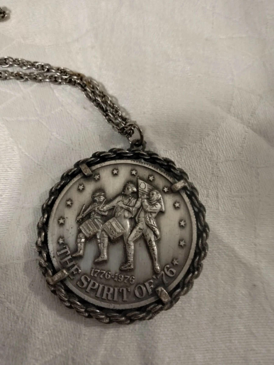 Spirit of 2024 76 coin necklace