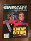 CINESCAPE MAGAZINE OCTOBER 1995 VF STAR TREK DEEP SPACE NINE 