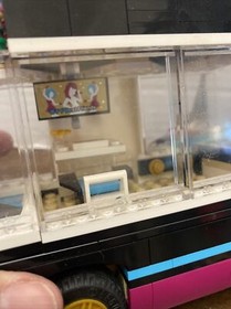 Lego Friends Pop Star Tour Bus 41106 Incomplete Set No Box Or Book 2 Minifigs