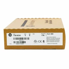 New Factory Sealed AB 1746-NIO4V SER A SLC 500 Analog Output Module 1746NIO4V US