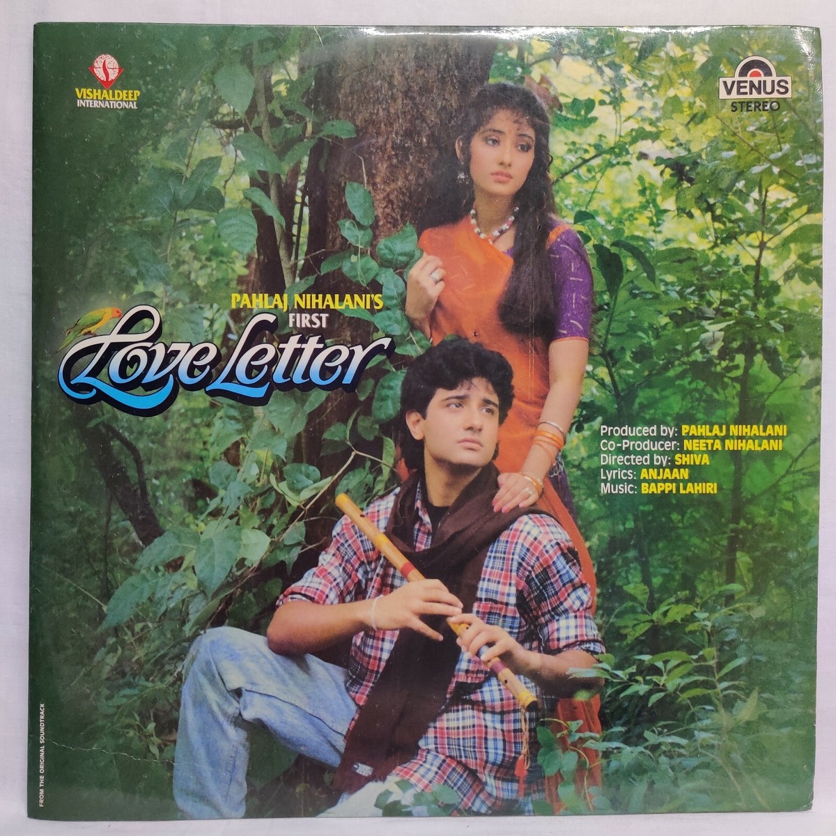 First Love Letter LP Record Bappi Lahiri Bollywood Hindi Film Rare