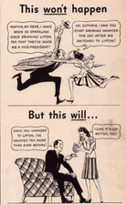 Lipton Tea Vintage Print Ad In Modern New Style Tea Bags Grow Smarter Vice Pres