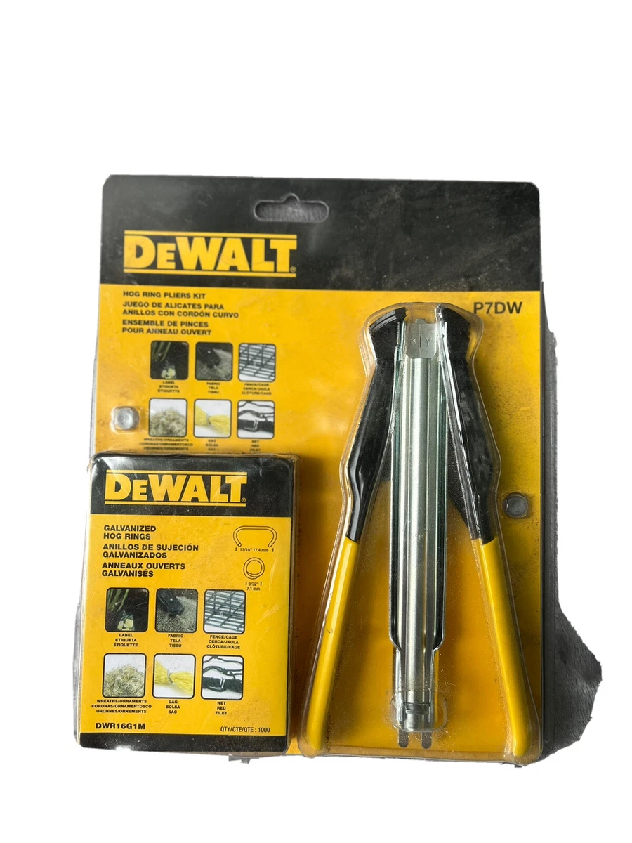 Hog ring cheap pliers kit