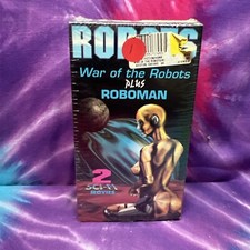 ROBOTS: WAR OF THE ROBOTS & ROBOMAN 2 Tapes 1994