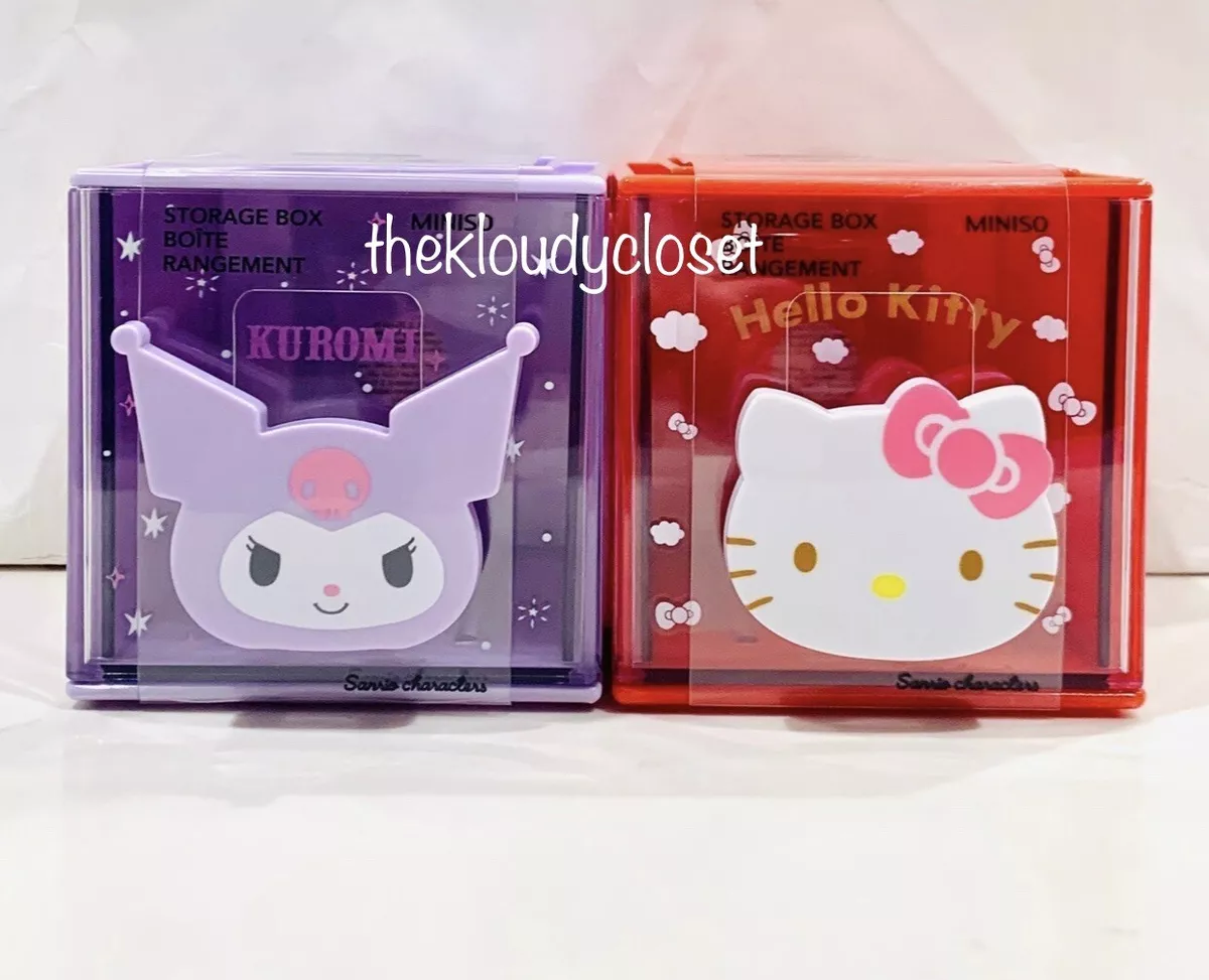 Sanrio Jewelry Storage Box (Hello Kitty, Kuromi, My Melody, Hello Kitty)  Vintage