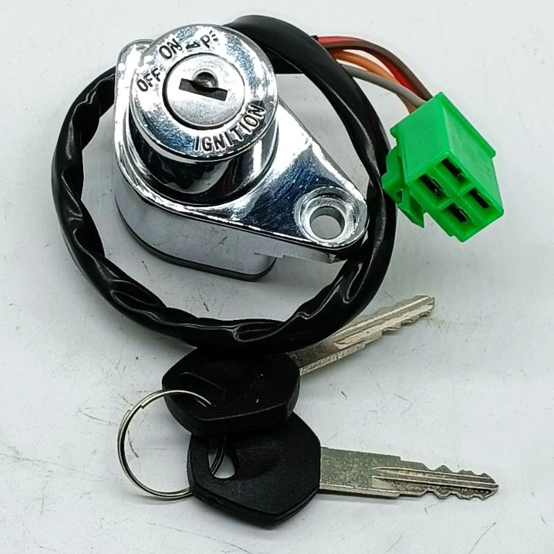 Llave de bloqueo de interruptor de encendido para Suzuki LS650 Boulevard S40 2005 2006 2007 2008-2017 Foto 3 de 4