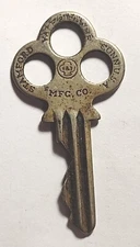 Vintage Key YALE TOWNE 817 STAMFORD CONN Appx 1-5/8" Replacement Locks Steampunk