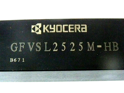 NIB Kyocera /Ceratip GFVSL2525M-HB Indexable Toolholder: 1" Square Shank - Picture 5 of 6