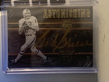 2017 Panini Majestic Astonishing Arms Signed Gold Bob Griese Auto /49 Dolphins