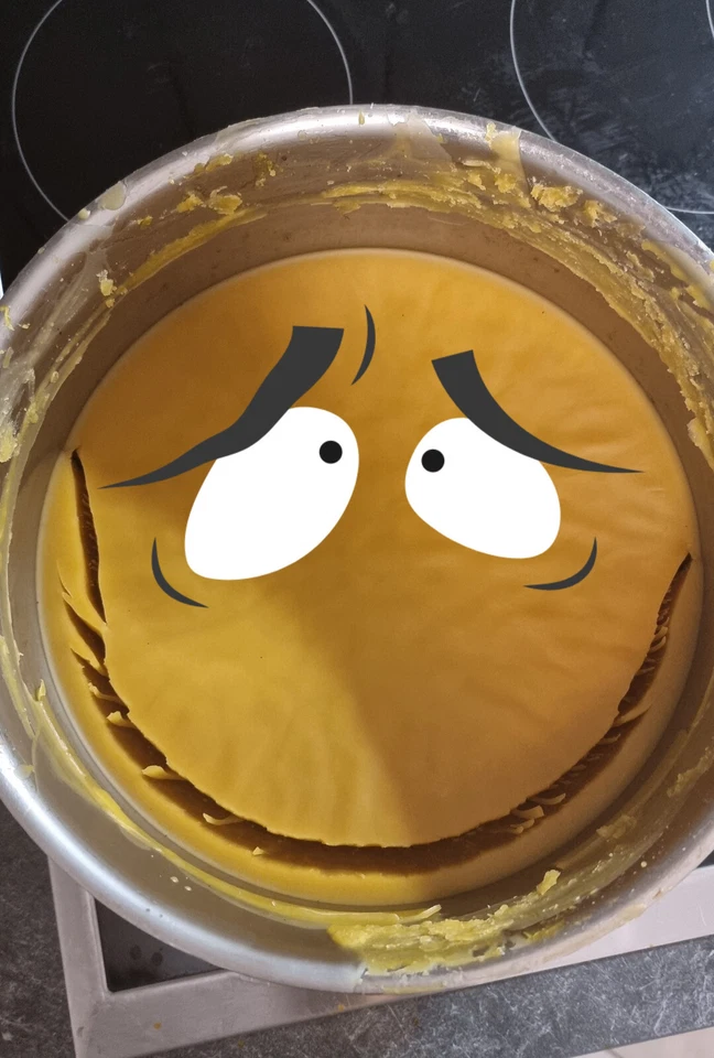 100% große Bienenwachs Kerze 1,2 kg / 1200g aus Solarenergie - Bild 4 von 4