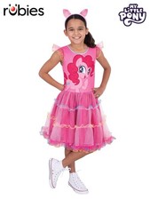 Pinkie Pie Deluxe Mlp Costume - 4-6 Years - Rubies