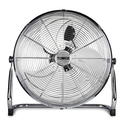Tower T662000 18 in Velocity Floor Fan - Silver for sale online | eBay 