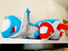 RARE Latias  latios  focus Pokemon big Plush Toy Doll Japan Banpresto 2PCS set