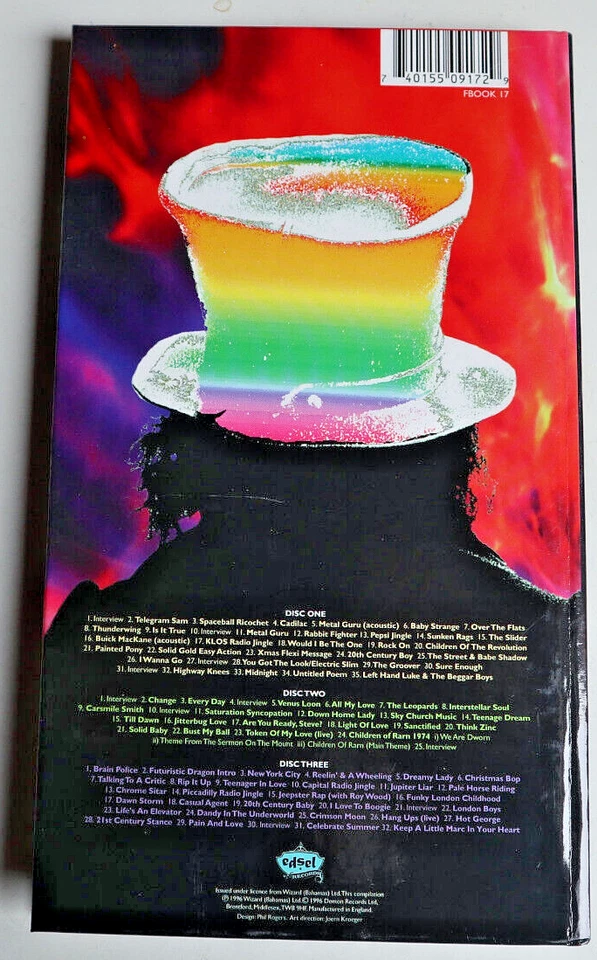 💥 MARC BOLAN & T.REX 1972-1977: A WIZARD, A TRUE STAR, 3 CDs, DELUXE BOXSET TOP - Bild 2 von 4