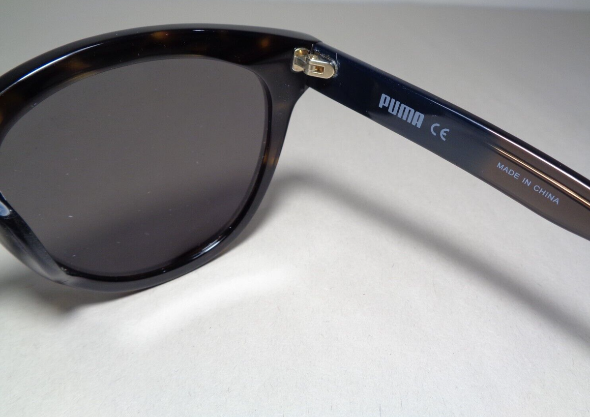 PUMA PU0089SK Avana Grey Silver New Women\'s Sunglasses PUMA PU0089SK Avana Brown Grey Silver New Women main image 2