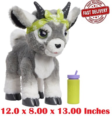 Just Play furReal Daisy The Yoga Goat Interactive Toy, 11-inch Realistic Plush