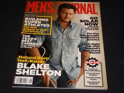 2013 AUGUST MEN'S JOURNAL MAGAZINE - BLAKE SHELTON COVER - L 10251