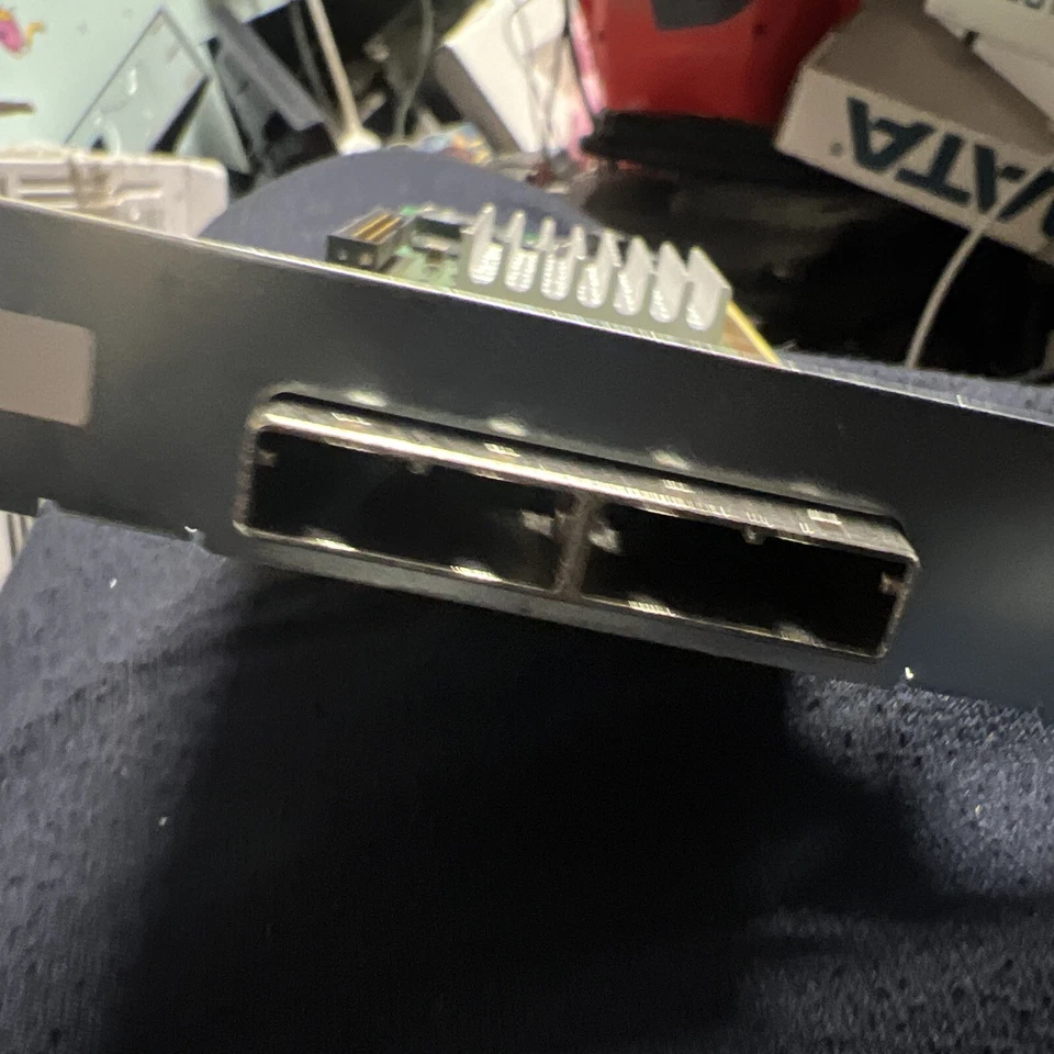 IBM 44V4414 PCI-X Dual Channel DDR x4 SAS HBA 44V4413 44V8579 3GB Adapter Card - Image 3 of 4