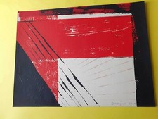 VENTURINO VENTURI ---Olio su cartoncino--- Cm. 33x25--- Anno 1961-.Introvabile !