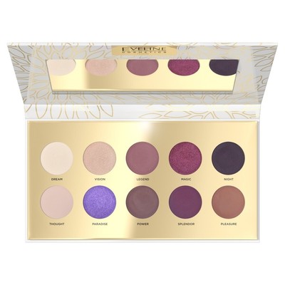 5903416033462 Fantasy Eyeshadow Palette paleta 10 cieni do powiek Eveline Cosmet
