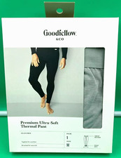 Goodfellow  Co Premium Ultra-Soft Thermal Pant Size Medium 32/34 Gravel Gray