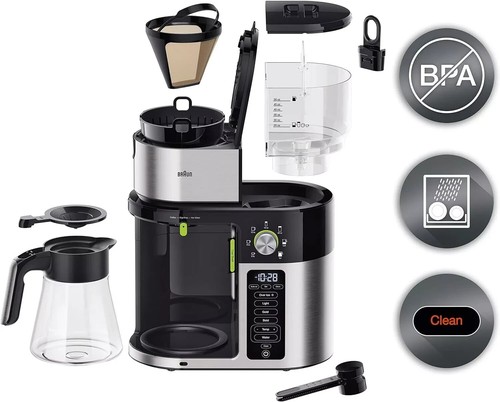 Braun 10-Cup MultiServe Coffee Maker (KF 9050) New in Box/ SEALED!! - Picture 3 of 8