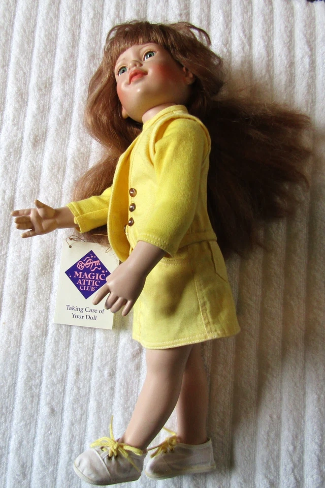 Magic Attic Club Muñeca Megan 18" Tonner Amarillo Conjunto Zapatos en Caja Original. Foto 2 de 4