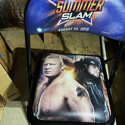 WWE SummerSlam Official New PPV Chair (will Ship) | eBay